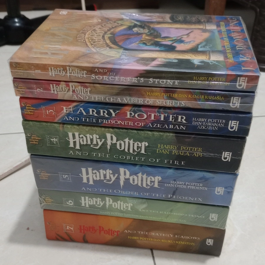 Novel Harry Potter 1 set take all
