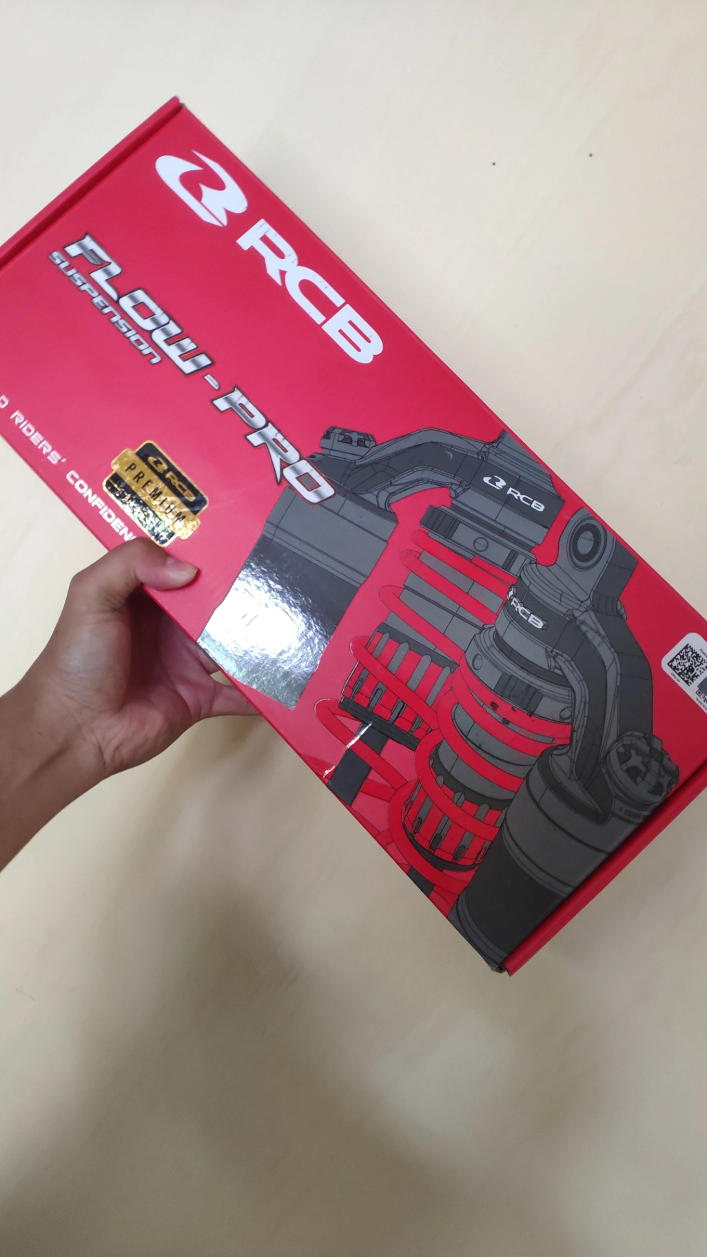 RCB Monoshock Flow Pro Vario 160 (340mm)