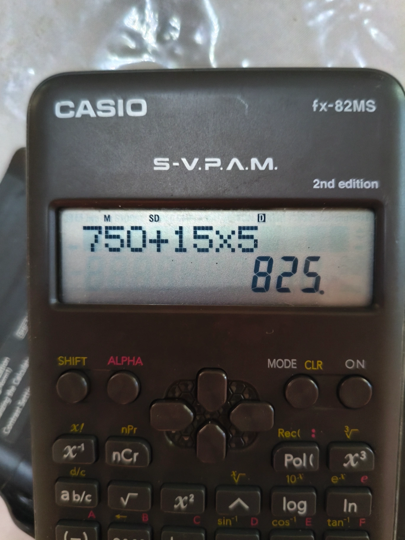 Kalkulator Casio FX-82MS 2nd Edition Scientific + Bonus Arrow Sticky Notes & Pembolong Kertas