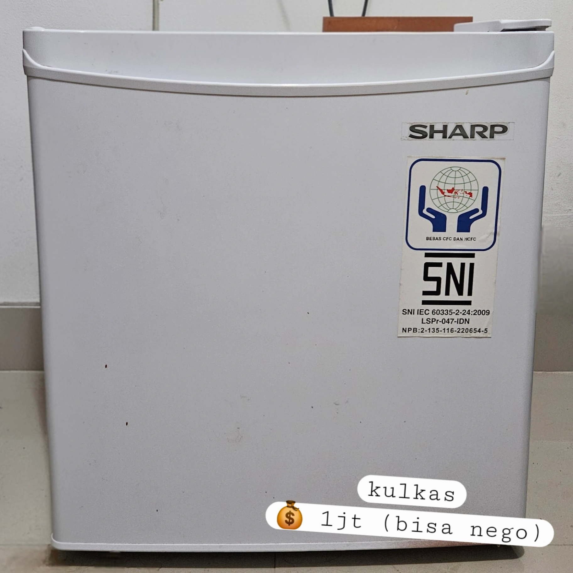 Kulkas 1 pintu SHARP